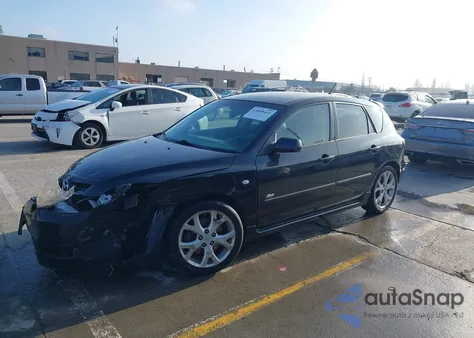 2008 Mazda 3 Hatchback from USA, damaged, VIN JM1BK344881165107